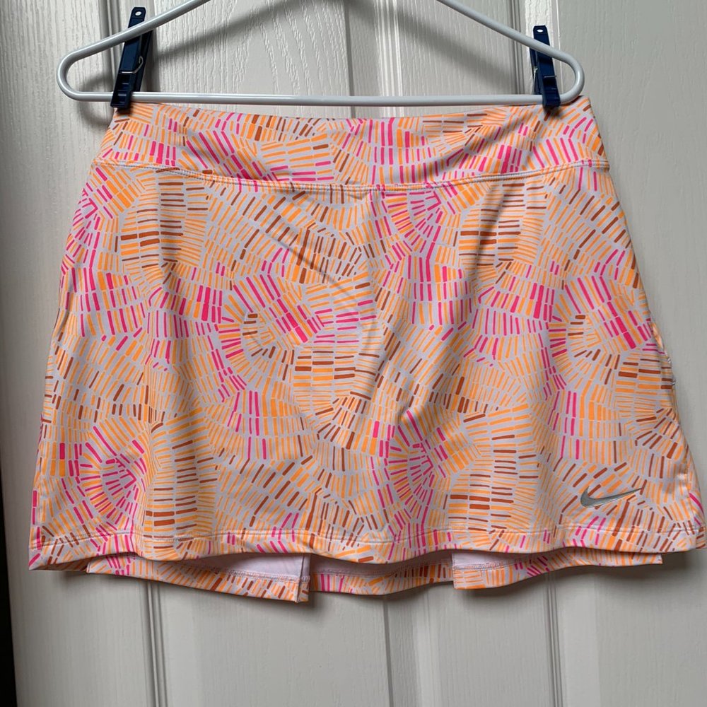 Nike Medium Multi Colored Bright Golf Skort